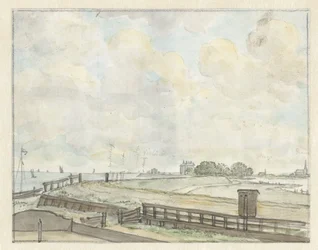 Dike View Outside Amsterdam