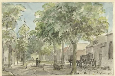 Village Street in Lage Vuursche