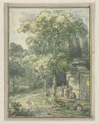 Landscape with Fountain