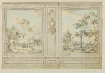 Design Drawing for a Room Wall