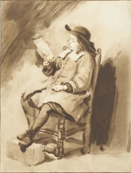 Reading Young Man