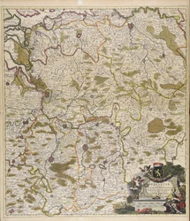 Map of the Duchy of Brabant: Containing the Holy Roman Empire