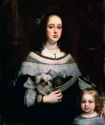 Portrait of a Lady and a Little Girl