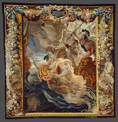 Caesar Throws Himself into the Sea from The Story of Caesar and Cleopatra