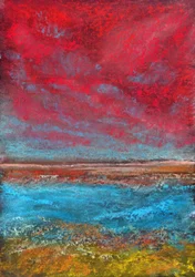 Dramatic Sky Blue Water