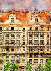 Ornate European Cityscape