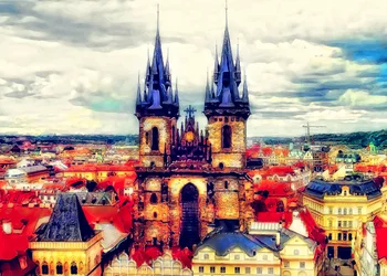 Prague Old Town Spires
