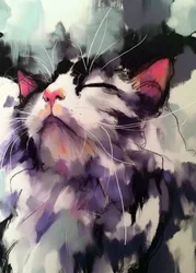 Vibrant Cat Dream