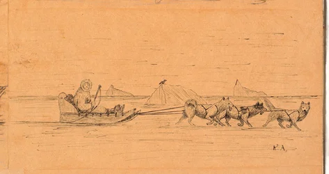 Sleigh Ride Among Icebergs