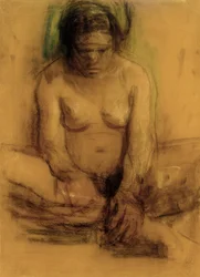 Seated Female Nude