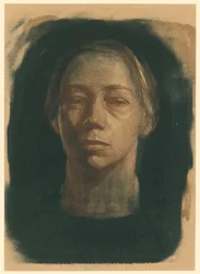 Self-Portrait en Face (1st State)
