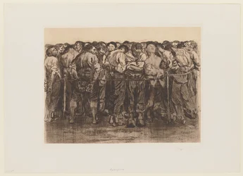 Sheet 7 of the cycle “Peasant War”