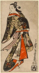 Courtesan Walking, c.1714