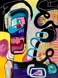 Colorful Abstract Figure