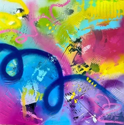 Vibrant Abstract Swirls