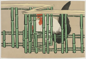 Flowers of a Hundred Worlds (Momoyogusa): Rooster