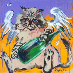 Party Cat Angel