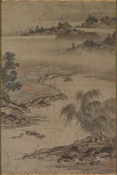 Farming and Herding Buffalo in Summer