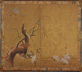 Herons and Old Willow