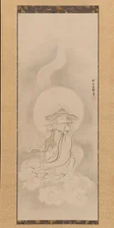 Jizo Bosatsu Playing a Flute