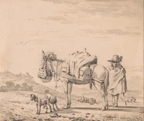 Man with a Mule