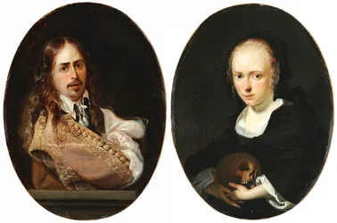 Self-portrait and Portrait of Cornelia Bouwers, the artist’s wife