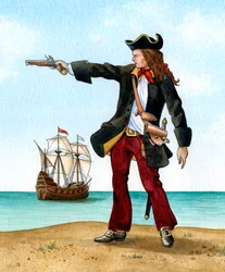 Anne Bonny, Irish Pirate