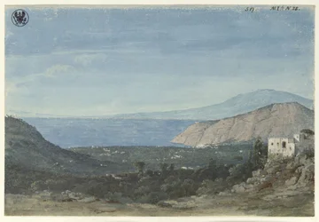 View from the Vicinity of Naples / View of the Sorrento Plain from the Colli di Fontanelle