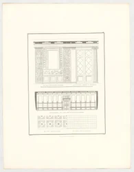 Views of Krzescowice Castle, Plate 52 of the Series "Collection of Architectural Designs"