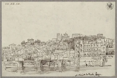 View across the Arno towards San Miniato al Monte in Florence