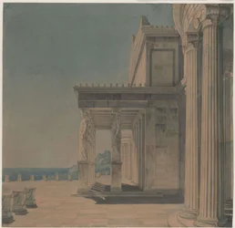 Orianda Palace in Crimea. Antique Design. Koren Hall