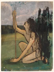 Boy Planting