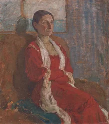 Portrait of Mrs. Bertha Brandstrup
