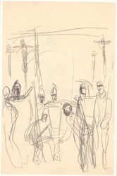 The Soldiers Cast Lots for Christ