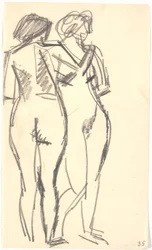 Two Standing Models