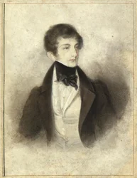 Portrait of the Pianist and Composer Sigismund Thalberg