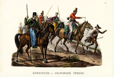 Russian And Polish Horses