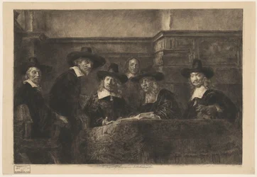 The Syndics, after Rembrandt