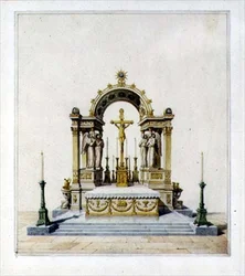Design for a Neo-Classical High Altar