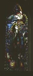 Window depicting St. Cecilia