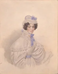 Portrait of Anna Borisovna Bakunina