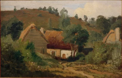 French Landscape with Houses