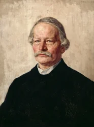 Portrait of Gustav Freytag, 1816-1895, 1886-1887