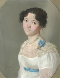 Portrait of Countess Agrafena Yuryevna Obolenskaya, née Neledinskaya-Meletskaya