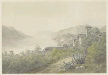 View from the Park of Bellagio, on Lake Como