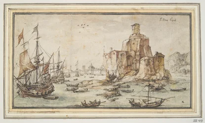 Harbor Scene