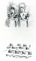 Charity children, c.1880