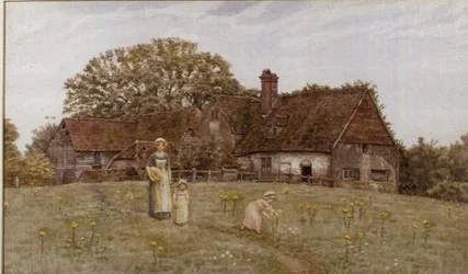 Gathering Spring Flowers