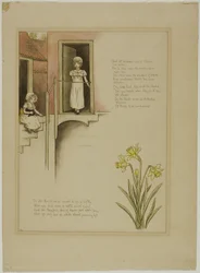 Study for From Wonder World, from Marigold Garden