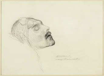 Karl Liebknecht on His Deathbed